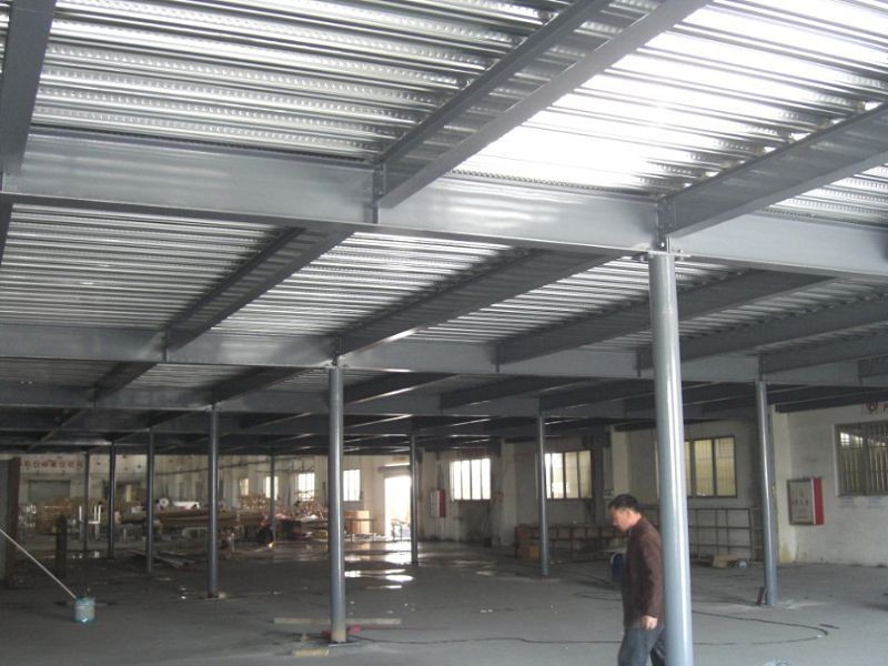 竞秀生产线钢结构安装